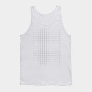 Grid pattern Tank Top